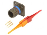Conector Militar Dimensiune 9 MIL-DTL-38999 Series III Oliv