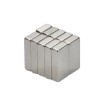Magnet Neodim Bloc 20x10x5mm, Puternic, 4.9Kg, Nichelat, Lucios