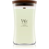 Woodwick Solar Haze lum&acirc;nare parfumată cu fitil din lemn 610 g