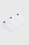 Adidas șosete 6-pack culoarea alb HT3430