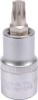 Bit Torx T45 YATO cu Adaptor 1/2&quot;, Otel, Profesional, Ateliere Mecanica Auto, Service, Garaj