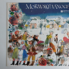 Jaroslav Jurášek – Moravské Vánoce, cantece Craciun Cehia cantate de copii vinil