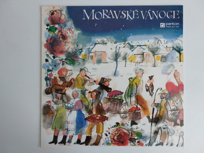 Jaroslav Jur&aacute;&scaron;ek &ndash; Moravsk&eacute; V&aacute;noce, cantece Craciun Cehia cantate de copii vinil