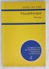 PHYSIOTHERAPIE , MASSAGE von CORDES , UIBE , ZEIBIG , 1986 , TEXT IN LIMBA GERMANA