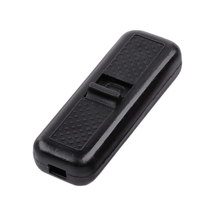 Intrerupator pe fir negru 2A 250Vac