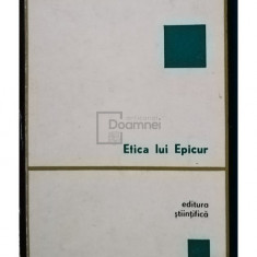 Gh. Vladutescu - Etica lui Epicur (editia 1972)