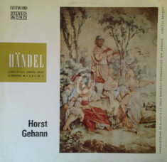 Georg Friedrich Handel - Concerte pentru orga si orchestra (Vinil) foto