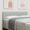 VidaXL Tăblie cap Pe perete cu headboard Gri deschis 160 cm Catifea 42007170