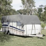 vidaXL Husa de rulota gri 800x300 cm Tesatura netesuta