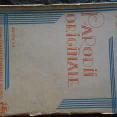George Toparceanu, Parodii originale, ed. Cartea Romaneasca 1942, numerotata