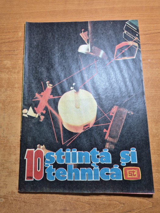 stiinta si tehnica octombrie 1986-efevtul comoraosan,primele curse de automobile