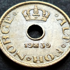 Moneda istorica 10 ORE - NORVEGIA, anul 1939 * cod 2304