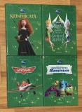 Set 4 carti (complet). Disney. Editura Egmont, Colectia filmelor, 2013
