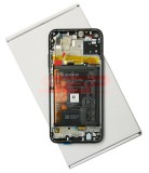 LCD+Touchscreen cu Rama Huawei P40 Lite BLACK Original Service Pack HUAWEI