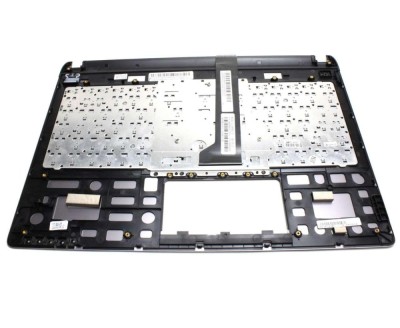 Tastatura Asus Neagra U32VM cu Palmrest gri foto