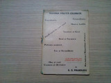 IMAGINEA POETICA COLORATA LA ALEXANDRU MACEDONSKI - V. G. Paleolog -1944, 74 p., Alta editura