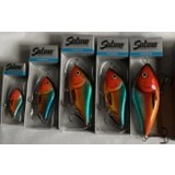 Set x 5 voblere Orange Parrot promo! - Salmo