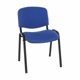 Cumpara ieftin Scaun birou albastru negru Iso 53x58x83 cm