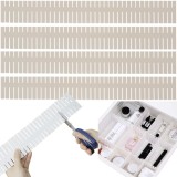 Set 4 separatoare organizator pentru sertar, reglabile si decupabile Ruhhy