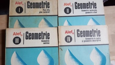 Alef Geometrie 4 vol - G. Girard, C. Thierce foto