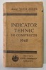 INDICATOR TEHNIC IN CONSTRUCTII de VICTOR ASQUINI 1945
