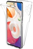 Husa fata spate, TPU/Policarbonat, Compatibil Samsung Galaxy A52S 5G/A52 4G/5G, Transparent, Oem