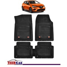 Covorașe Auto TeamCar&reg; Tip Tăviță Compatibile Renault Clio V (2019+) - Hatchback