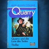 QUARRY - MAX ALLAN COLLINS - QUARRY UND DIE LISTE DES TODES - THRILLER