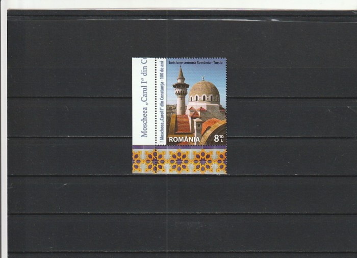 ROMANIA 2013 LP 2002 LP 2002 a LP 2002 c MOSCHEEA CAROL I DIN CONSTANTA COMPLETA