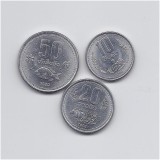 Laos lot complet monede emissiunea 1980, UNC