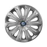 Set 4 capace roti Strong silver varnished R14 Compatibil Cu VW