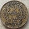 TUNISIA-2 FRANCS 1921