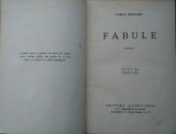 Vasile Militaru / FABULE - ediția a II - a, revăzută, anii 1930