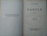 Vasile Militaru / FABULE - ediția a II - a, revăzută, anii 1930