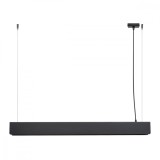 Lampă Suspendată Spark Negru Oțel 1 Bec Geometric Modern De Interior.