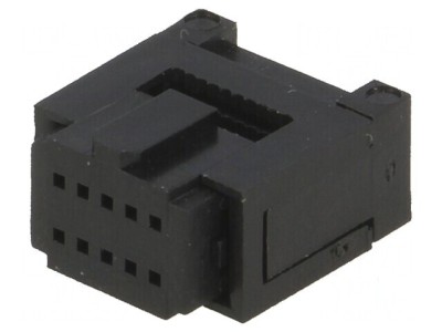 Conector IDC mufă mamă 10 PIN pentru cablu bandă 0,635mm foto