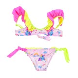 Costum de baie din 2 piese cu unicorni