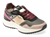 Pantofi sport PEPE JEANS multicolor, LS60028, din piele naturala
