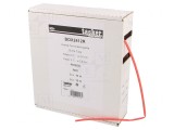 Manşon Termocontractabil 2,4mm 10m Roşu