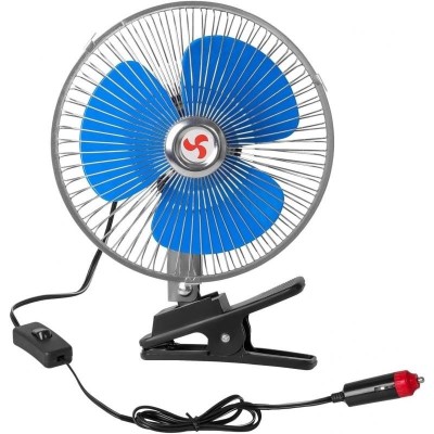 Ventilator auto 24V oscilant cu rama metalica inclusa foto