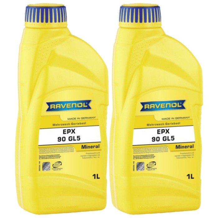 Pachet 2 litri ulei transmisie Ravenol GETR EPX 90 GL5