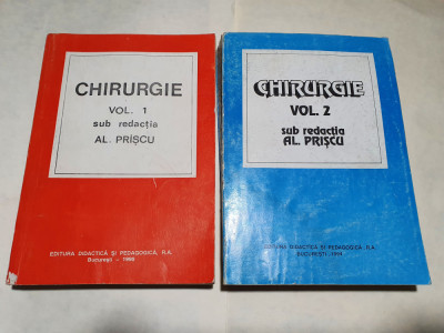 Chirurgie (2 volume) - Al. Priscu foto