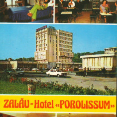 CPI B13230 CARTE POSTALA - ZALAU. HOTEL "POROLISSUM"