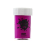Cumpara ieftin Vopsea pentru fata si corp 15 ml, culoare mov, pigment fosforescent fluorescent, activare cu apa, efect UV
