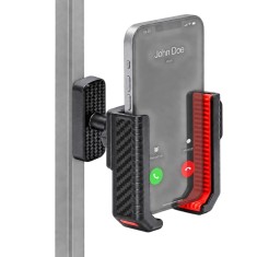 Suport magnetic pentru telefon pentru carucior de golf, 8 magneti N52, rotire 360&deg;, prindere reglabila, utilizare cu o singura mana