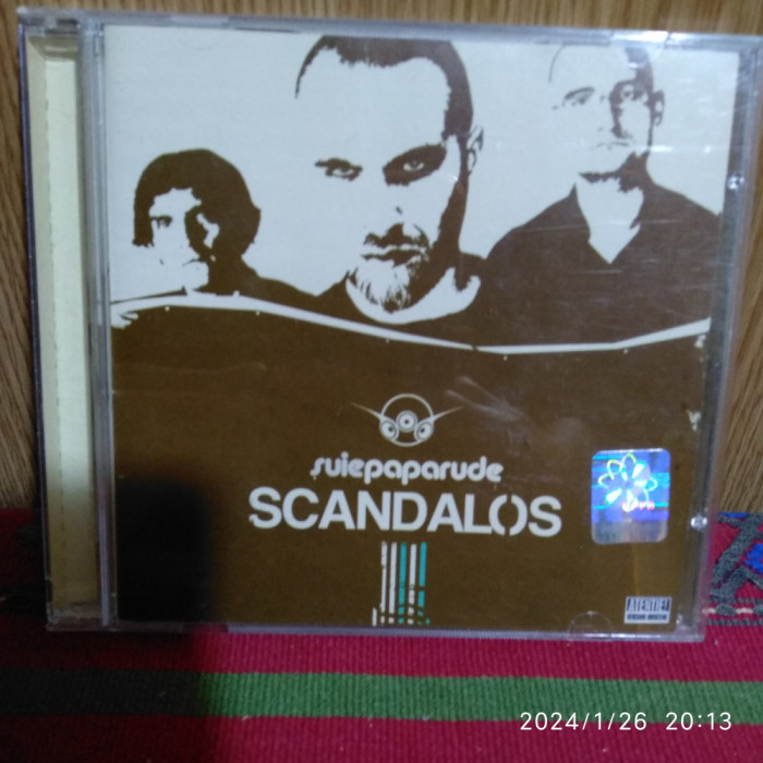 -Y- CD ORIGINAL SUIE PAPARUDE - SCANDALOS ( NM- ) ( DUB , ELECTRO , BIG BEAT )