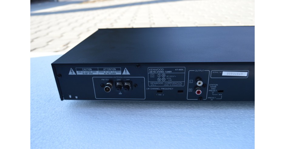 KENWOOD AM FM Stereo Tuner Model Kt-33 EUR 17,11 - FR