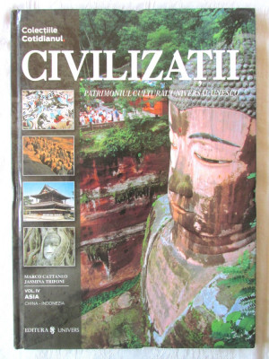 &amp;quot;CIVILIZATII ANTICE - Vol. IV. Colectiile Cotidianul&amp;quot;, M. Cattaneo / J. Trifoni foto