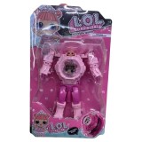 Jucarie Transformer LOL replica cu ceas digital