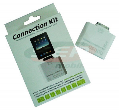 Kit conectare 5 in 1 camera foto si USB pentru iPad / iPad 2 / iPad 3 foto